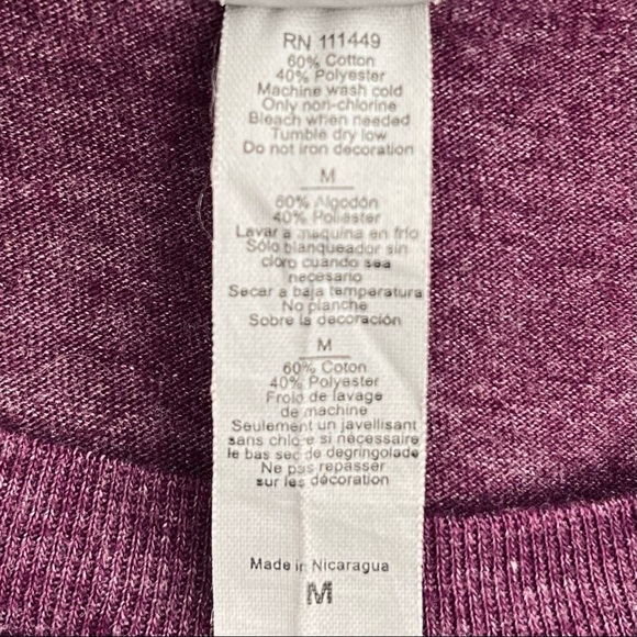 Next Level Pumpkin Spice Purple Graphic Slim Fit Crewneck Tee - Picture 7 of 7